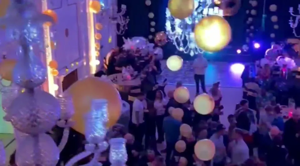 Guests at a gala event